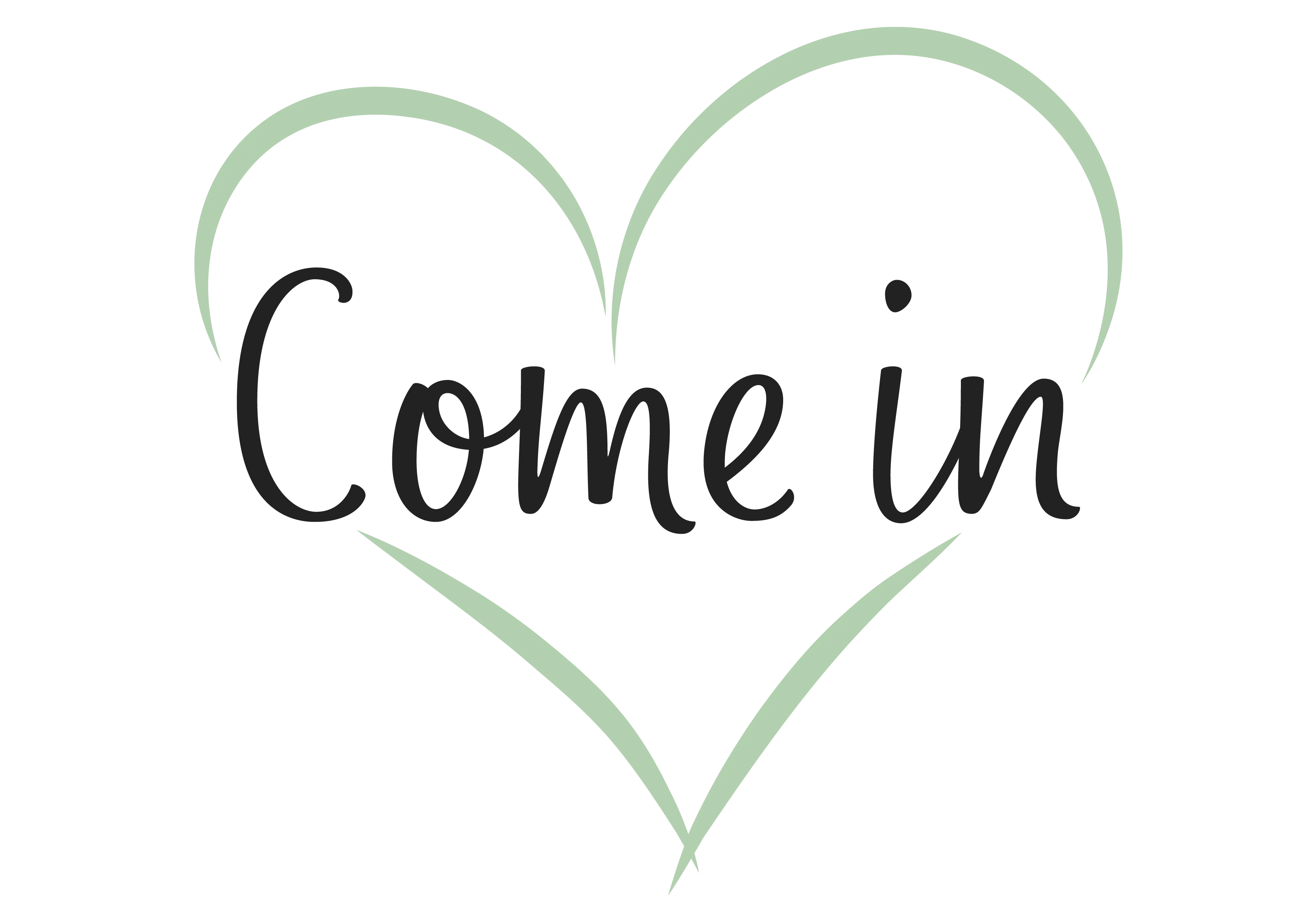 Come in logo