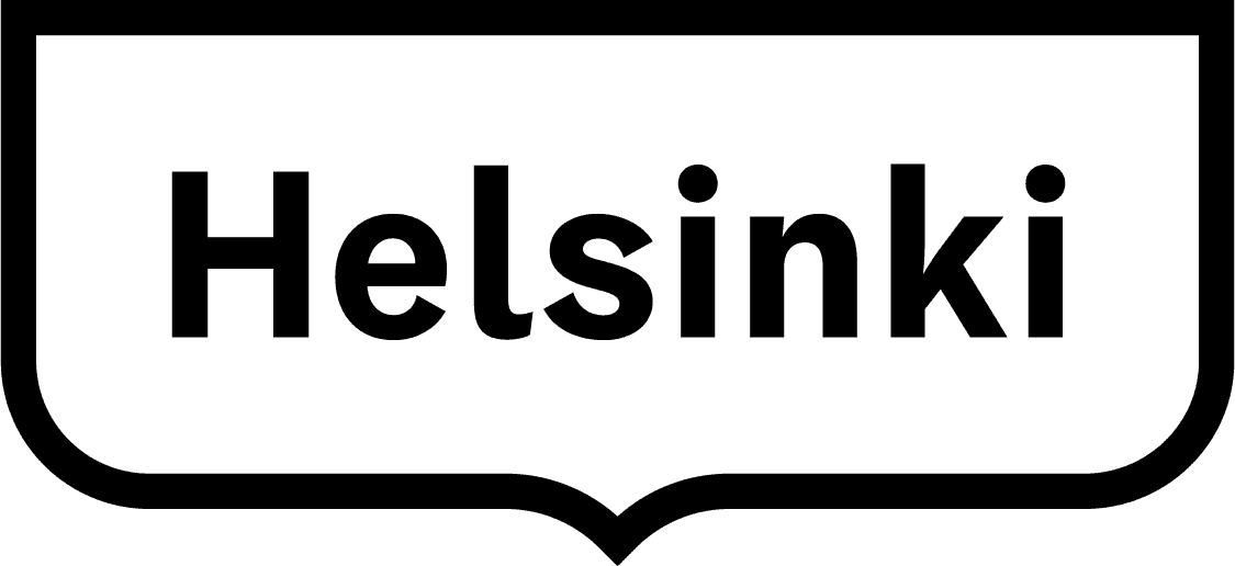Helsinki kehystunnus musta logo